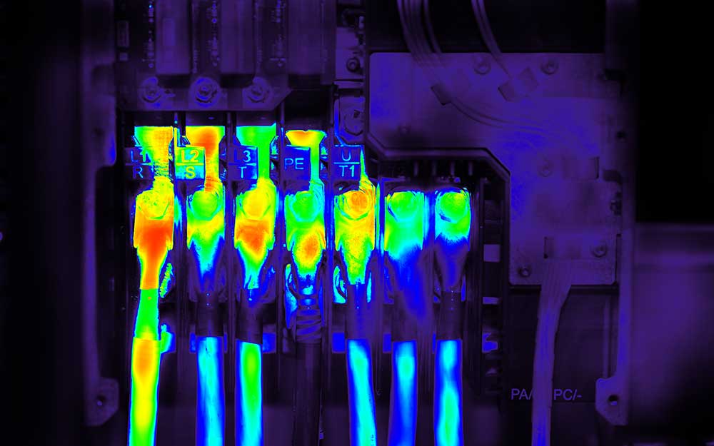 Faraday Group I Switchboard thermal imaging