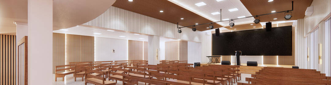 Commercial electrician church