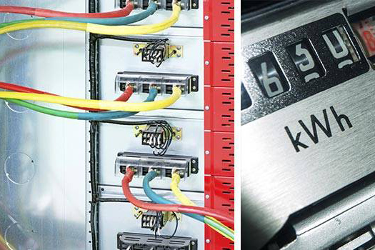 faraday electricmeters wires